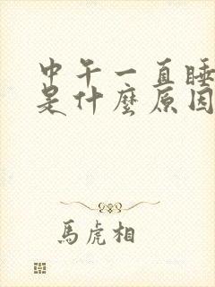 中午一直睡不着是什么原因封面