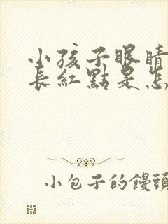 小孩子眼睛一圈长红点是怎么回事