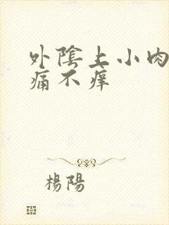 外阴上小肉粒不痛不痒