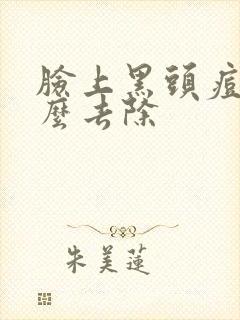 脸上黑头痘痘怎么去除