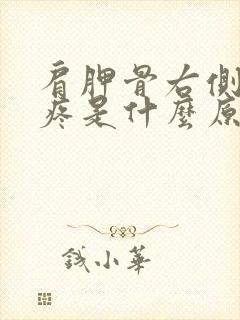 肩胛骨右侧后背疼是什么原因引起的