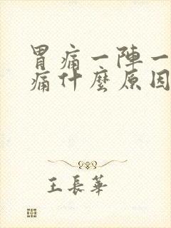 胃痛一阵一阵的痛什么原因