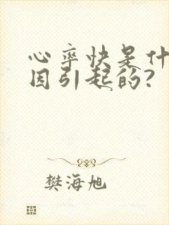 心率快是什么原因引起的?