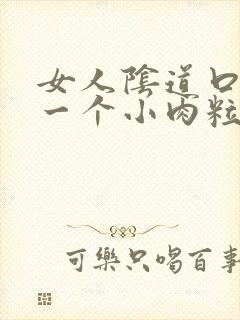 女人阴道口上长一个小肉粒