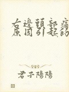 右边头部痛什么原因引起的