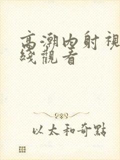 高潮内射视频在线观看