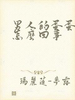 男人的蛋蛋疼是怎么回事封面