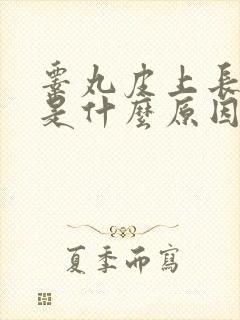 睾丸皮上长疙瘩是什么原因封面