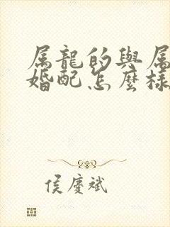 属龙的与属兔的婚配怎么样