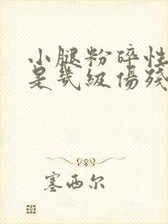 小腿粉碎性骨折是几级伤残