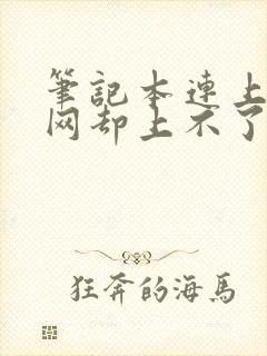 笔记本连上无线网却上不了网封面