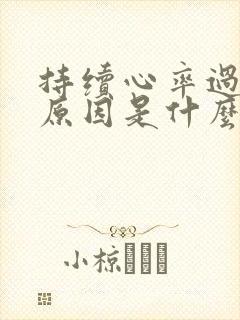 持续心率过快的原因是什么封面