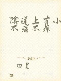 阴道上有小肉粒不痛不痒