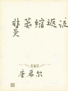 非萎缩返流性胃炎封面