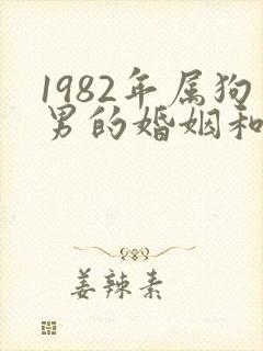 1982年属狗男的婚姻和命运