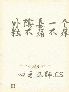 外阴长一个小肉粒不痛不痒