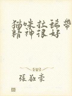 猫咪拉稀带血但精神很好