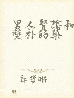 男人肾阴和肾阳双补的药