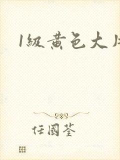1级黄色大片儿