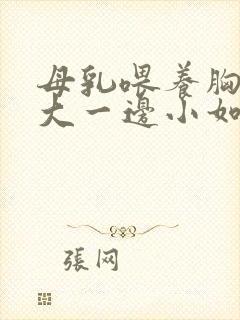 母乳喂养胸一边大一边小如何调整