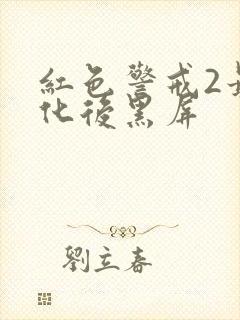 红色警戒2最小化后黑屏