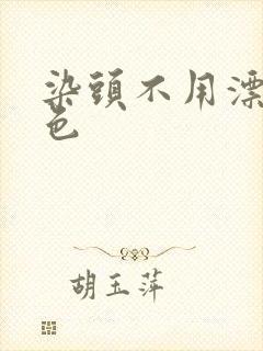 染头不用漂的发色