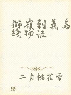 狮岭到义乌的专线物流