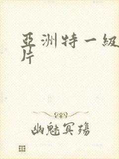 亚洲特一级黄色片