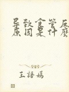 导致食管反流的原因是什么