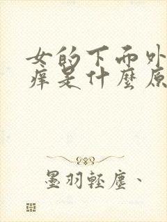 女的下面外面瘙痒是什么原因