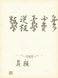 叛逆青少年管教学校学费多少钱