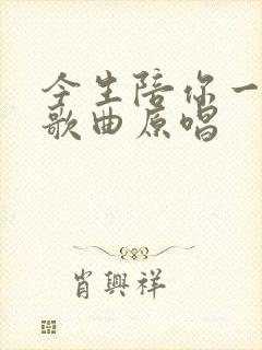 今生陪你一起走歌曲原唱