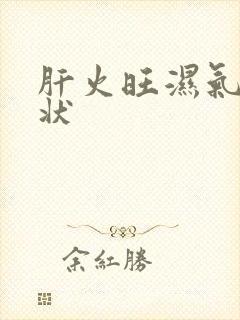 肝火旺湿气重症状