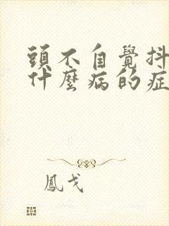 头不自觉抖动是什么病的症状