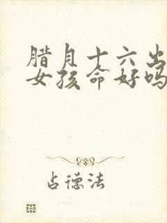 腊月十六出生的女孩命好吗