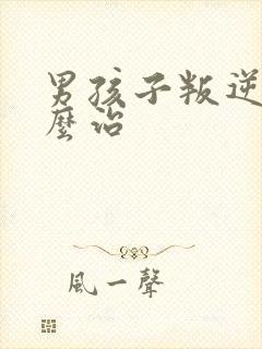 男孩子叛逆期怎么治