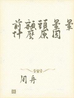 前额头晕晕的是什么原因