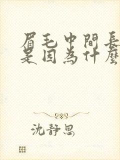 眉毛中间长痘痘是因为什么原因