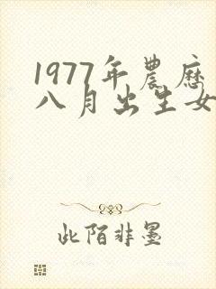 1977年农历八月出生女蛇,命运