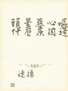 头晕恶心呕吐是什么原因造成的怎么治疗啊