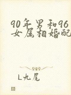 90年男和96女属相婚配合适不