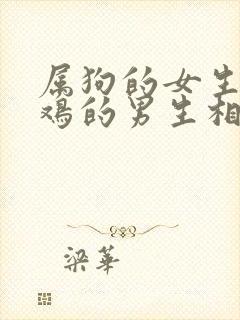 属狗的女生和属鸡的男生相配吗