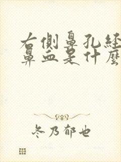 右侧鼻孔经常流鼻血是什么原因封面