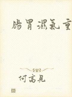 肠胃湿气重调理