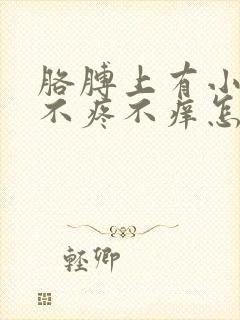 胳膊上有小白点不疼不痒怎么回事