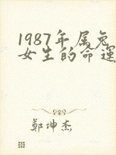 1987年属兔女生的命运如何