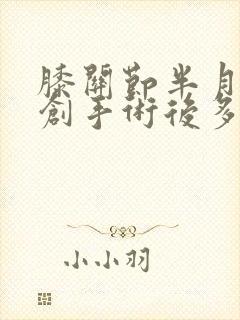 膝关节半月板微创手术后多久康复训练