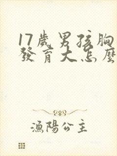 17岁男孩胸部发育大怎么回事