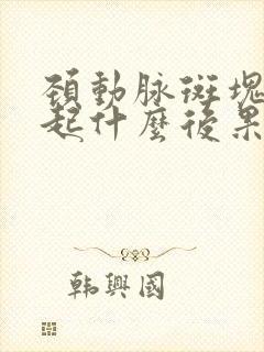 颈动脉斑块会引起什么后果