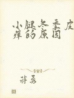 小腿冬季皮肤瘙痒的原因封面